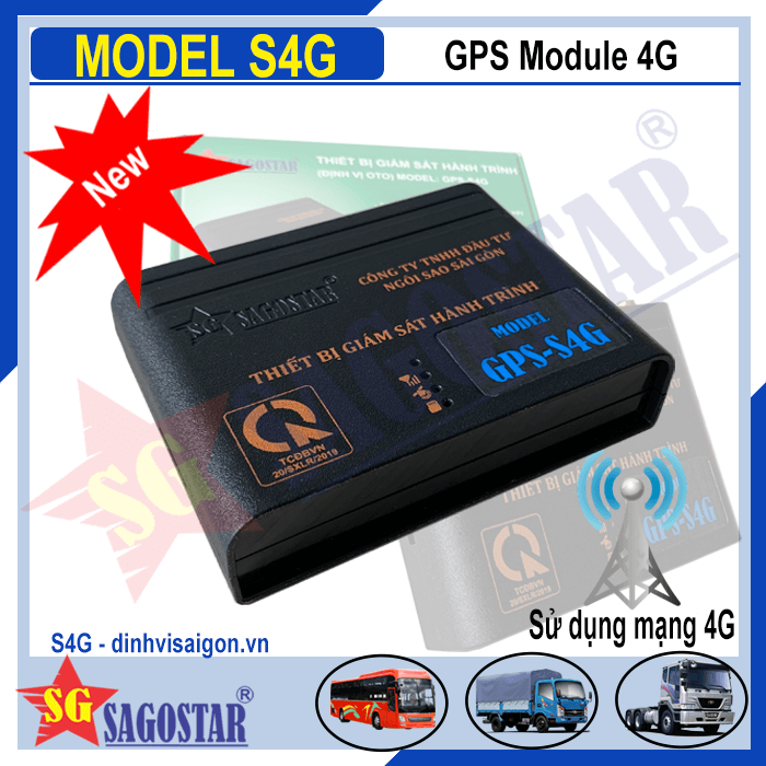 Định vị 4G - GPS sử dụng mạng 4G